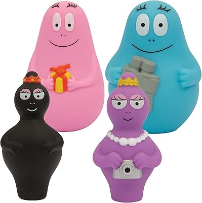 barbapapa barbapapa 礼品套装 带 4 个人物 8 厘米 芭比娃娃 芭比